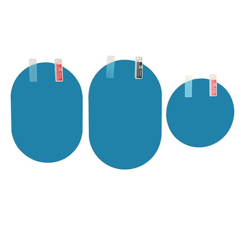 2 Pcs Car sticker Rainproof Film For Car Rearview Mirror Car Rearview Mirror Rain Film Clear Sight In Rainy Days Car Film Rear Mirror Protective Film Anti Fog Window Clear Rainproof Rear View Mirror Protective Soft Film Auto Accessories LP